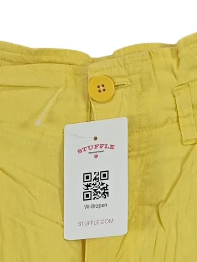 Q/S designed by Damen Shorts Gr. 40 Gelb Casual High-Waist