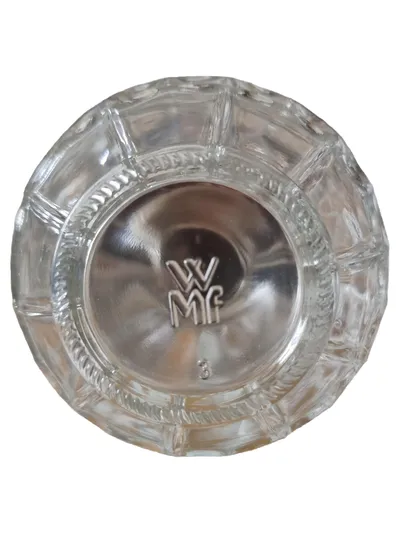 WMF Teelichthalter Glas Klassisch Geometrisch Transparent 13cm
