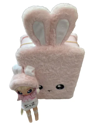 Na! Na! Na! Surprise Plüschtier Hase Baby Kuscheltier Rosa 35cm
