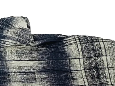 DKNY Damen Freizeitkleid Gr. 40 Blau Kariert Casual
