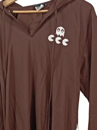 Deiters Herren Mönchskostüm Kapuzenpullover Schnur Braun Gr. 50/L Traditionell