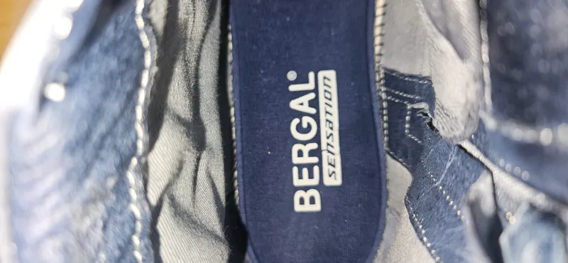 BERGAL Herren Sneaker High Gr. 41 Grau Casual Schnürschuhe 2