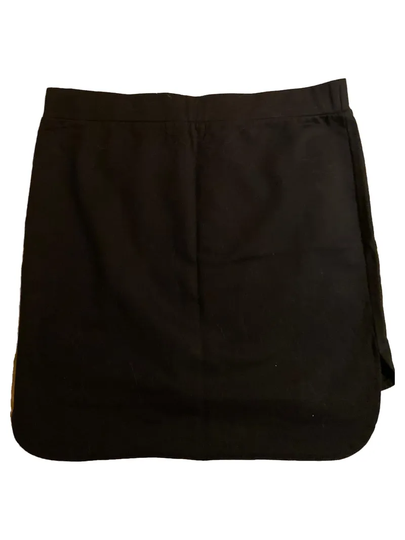 DESIRES Damen Sportrock Gr. 38/M Schwarz Baumwolle Polyester Midirock 3