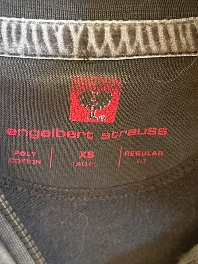 Engelbert Strauss Damen Sweatjacke Arbeitsjacke Braun Gr. 34 XS