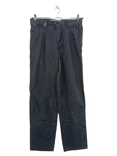 Camel Herren Anzughose Business Hose Größe 30 Grau Bundfalten