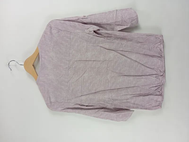Bexleys Woman Damen Bluse Rosa Gr. 36 S Pailletten 3/4-Arm Casual 2