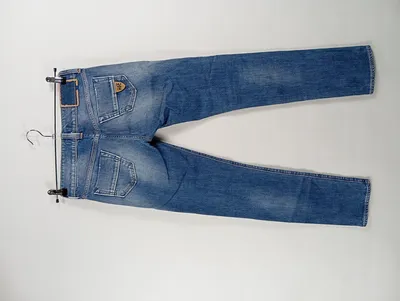 Hollywood Trading Company Damen Jeans Slim Fit Blau Gr. W25 34 XS