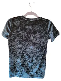 Cotton Club Damen Samt T-Shirt Grün Gr. 34/XS Modisch Kurzarm 2