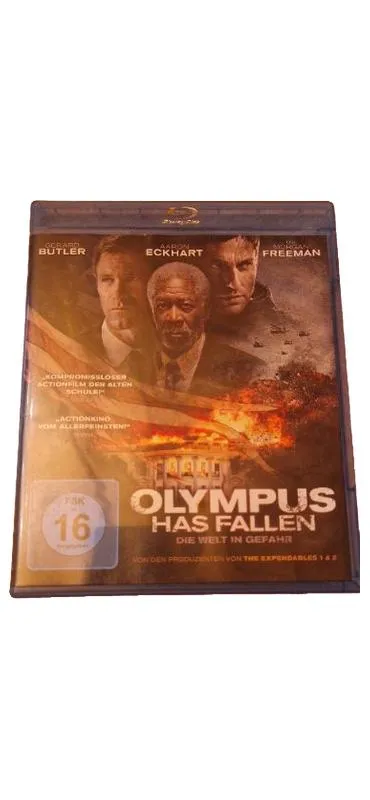 Olympus Has Fallen - Gerard Butler Blu-Ray Actionfilm Die Welt in Gefahr