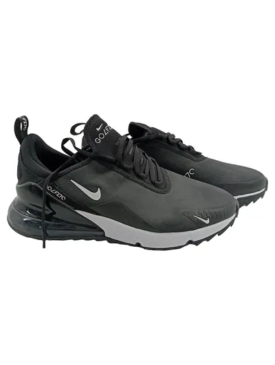 Nike Air Max 270 Golfschuhe Herren Schwarz Größe 43 Sport