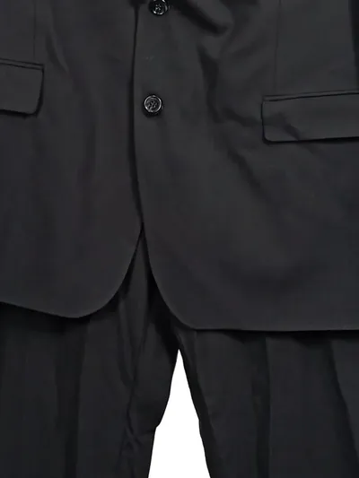 Digel Herren Anzug Sakko Hose Schwarz Business Gr. 50/L
