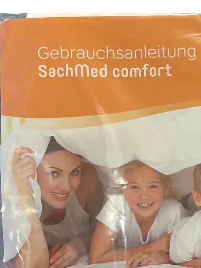 SachMed Comfort Kissen Encasing 80x40 cm Milbenschutz Allergiker Weiß