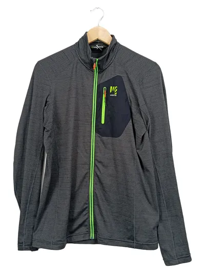 Karpos Herren Outdoor Fleecejacke Gr. 48/M Grau Sport Wandern