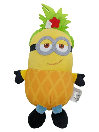 Minions Plüschfigur Ananas Kuscheltier Stofftier Mehrfarbig 28 cm