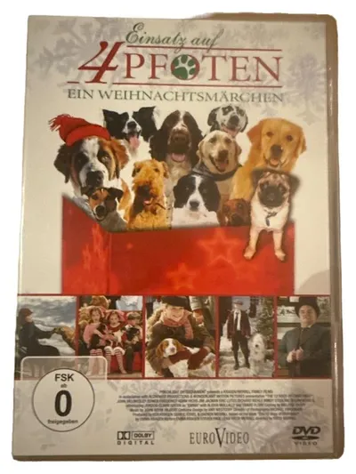Einsatz auf 4 Pfoten - Ein Weihnachtsmärchen DVD Kinderfilm EuroVideo Hunde