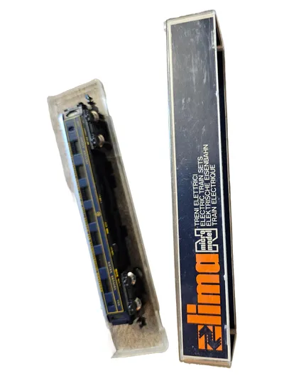 Lima 4162 Salonwagen H0 Modelleisenbahn Waggon Blau 14cm