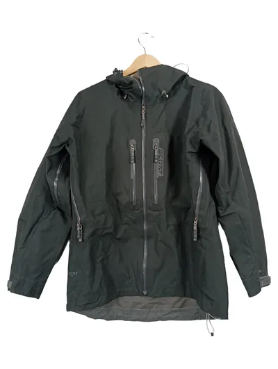 SCOTT Herren Regenjacke Outdoor Gr. 46/S Grün Wasserdicht Kapuze