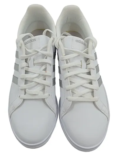 adidas Cloudfoam Comfort Sneaker Low Herren Weiß Gr. 42 2, 3
