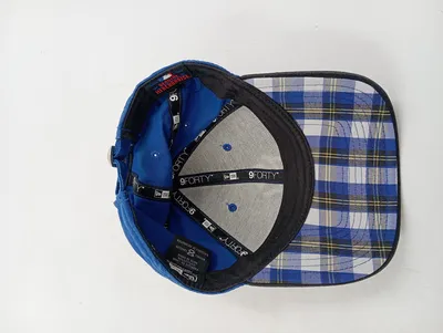 Era York Yankees Fan Basecap kariert Blau Herren