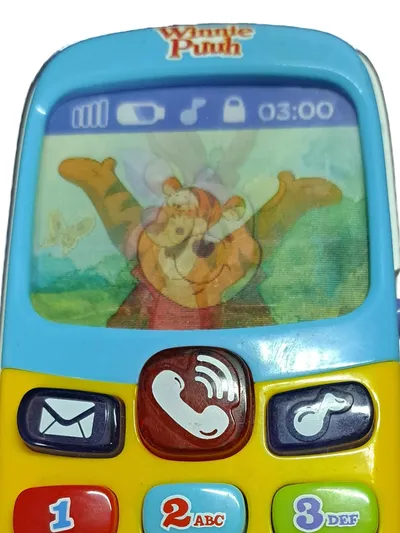 Vtech Winnie Puuh Spielzeugtelefon elektrisch Kinder Tiger Mehrfarbig