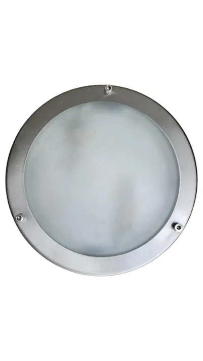 Nordlux 2830 Deckenleuchte Silber Modern Rund Metall Ø20cm IP54