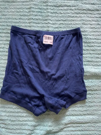 Nina von C. Damen Unterhose Panty Gr. 40/42 Blau Bio-Baumwolle