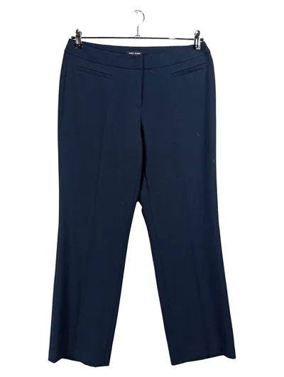 Gerry Weber Damen Stoffhose Gr. 42 Blau Business Elegant Bügelfalte