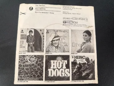 Suzi Quatro Can The Can Vinyl Single EMI Electrola Schallplatte Rock