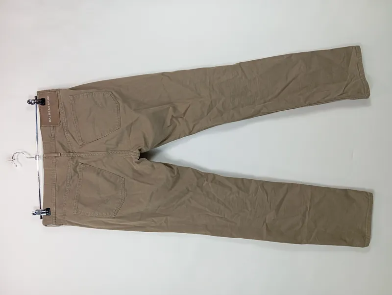 Baldessarini Stoffhose Chino beige Herren W34 L34 Baumwolle Casual 2