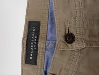 Baldessarini Stoffhose Chino beige Herren W34 L34 Baumwolle Casual 3