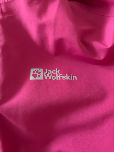 Jack Wolfskin Mädchen Outdoorjacke Gr. 164 Pink Kapuze Herbst Winter