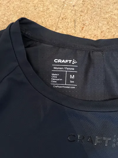 Craft Pro Hypervent Damen Sport Shirt T-Shirt Funktionsshirt Schwarz Gr. 38 M