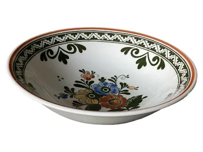 Villeroy & Boch Schüssel Blumenmuster Porzellan Alt Amsterdam Ø16cm H6cm