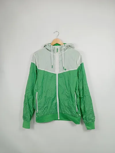 Lakeville Mountain Herren Leichte Jacke Grün S Kapuze Outdoor Sportlich Nylon
