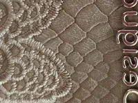 Desigual Damen Gürteltasche Bauchtasche Beige mit Blumenstickerei Praktisch 5