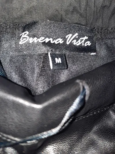 Buena Vista Damen Jogginghose Gr. M Schwarz Modern Polyurethan