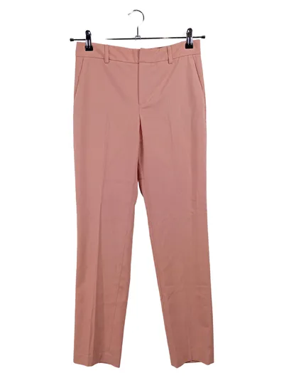 SET Damen Stoffhose Rosa Gr. 34 W26 XS Business Klassisch Elegant