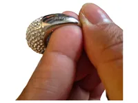 LR Joyce Damen Ring Silber Zirkonia Pavé Kuppel Cocktailring Elegant 3