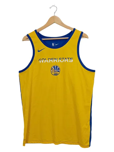 Nike Golden State Warriors Basketball Trikot Herren Gr. 50;L Gelb Sportlich