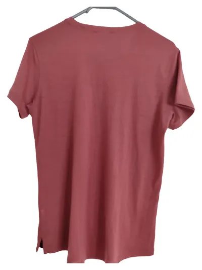Patagonia Herren T-Shirt Gr. M Rot Gestreift Baumwolle Casual