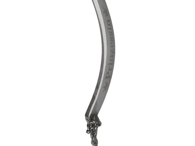 Silvity Armband Prinzessin Damen Edelstahl Silber Modern 21cm