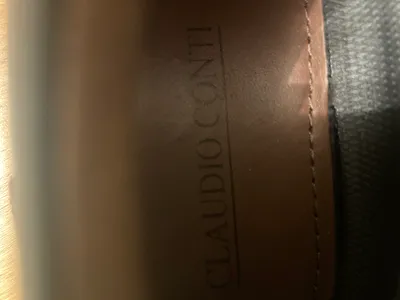 Claudio Conti Herren Schnürschuh Leder Business Gr. 42 Schwarz Elegant