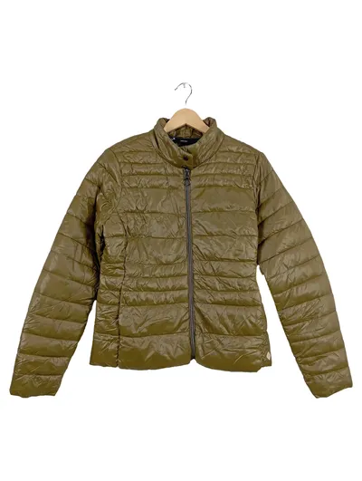 VERO MODA Steppjacke Damen Gr. L/40 Oliv Übergangsjacke Leicht