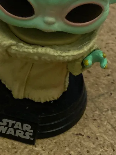 Star Wars Figur Baby Yoda Grogu The Child 11 cm Grün Fan Figur