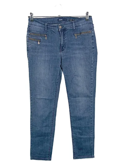 ANGELS Damen Jeans Slim Fit Hose Blau W29/38