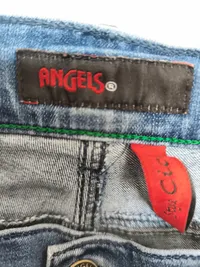 ANGELS Damen Jeans Slim Fit Hose Blau W29/38 5