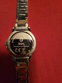 bonprix collection Armbanduhr Damen Silber Glamourös Strasssteine Metall 4