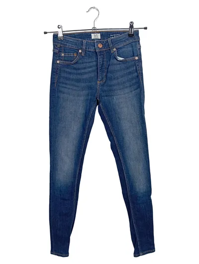 Q/S designed by Jeans Damen Skinny Fit Gr. 36 Blau Casual Modell SADIE