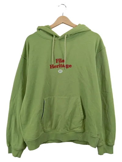 FILA Herren Kapuzenpullover Heritage 1911 Grün Gr. 50 L
