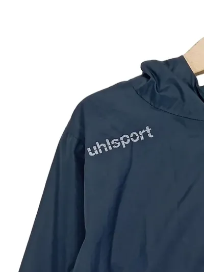 Uhlsport Kinder Regenjacke Gr. 140 Blau Sportlich Outdoor